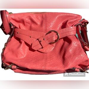 3/$21 💠 JESSICA SIMPSON Coral Crossbody Purse Outer & Inner Zip Compartments